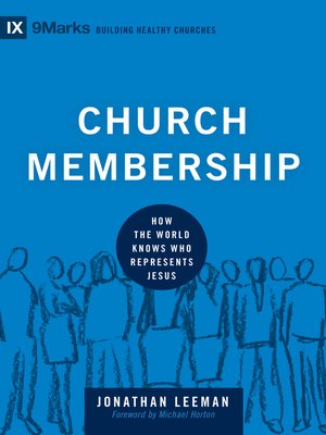 cover image of Church Membership